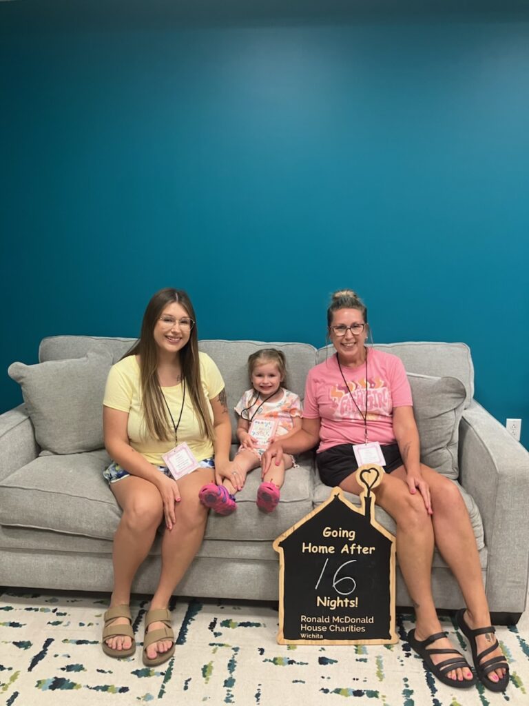 Mikayla & big sis Jentry- baby Josie from Dewey, OK
