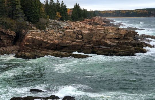 PIC-Rocky maine coast